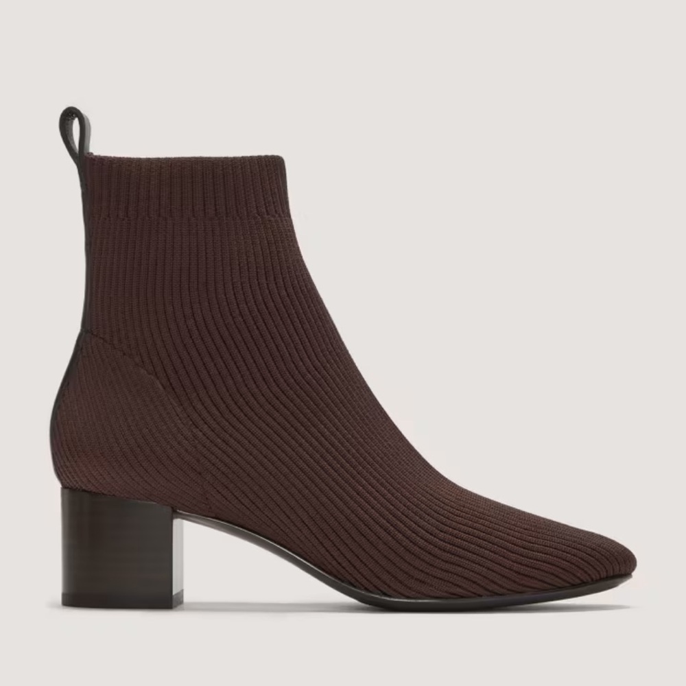 Everlane Glove Boot in Dark Brown